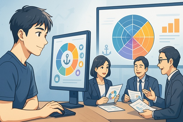 採用サイト・研修への導入事例｜キャリアアンカー診断のビジネス活用