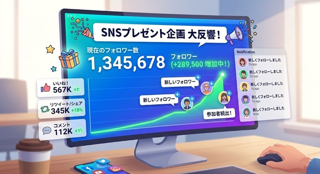 SNSプレゼント企画の効果とは？