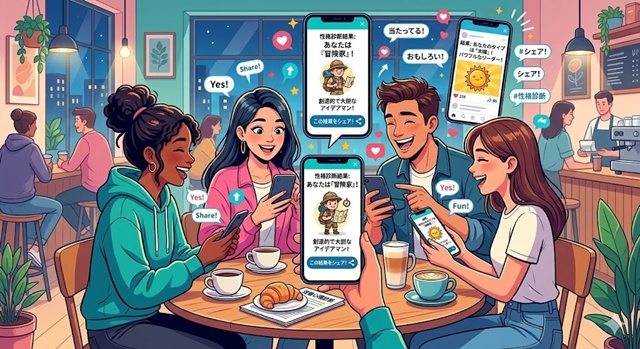 SNSプレゼント企画より拡散する「自然に広がるコンテンツ」とは