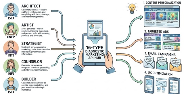 16タイプ診断をマーケティングの「API」として活用する
