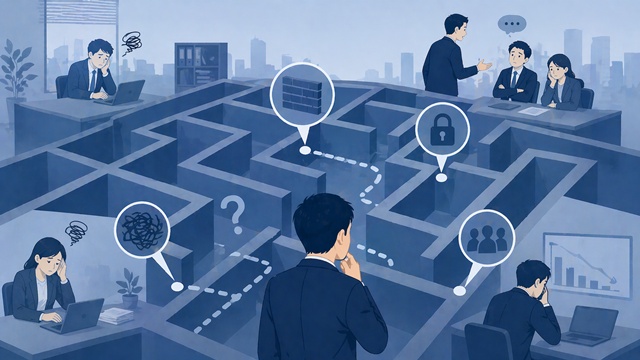 あなたの組織は、どこで詰まっているのか？